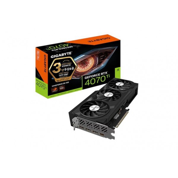 GIGABYTE 지포스 RTX 4070 Ti WINDFORCE OC D6X 12GB 제이씨현